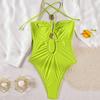 Women’s One-Piece Swimsuit, Sexy Bikini , Backless Bathing Suit, Push-Up Padded Top, Beach Swimwear, Summer Holiday Swim Outfit