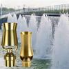 Brass Sprayer Cedar Tower Ice Fountain Nozzle  Universal for Swimming Pool Water Feature Garden Ornament