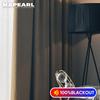 1PC NAPEARL 100% Blackout jednokolorowa pościel zasłona okienna do sypialni nowoczesny typ pierścienia zasłony zasłona do salonu do wystroju domu