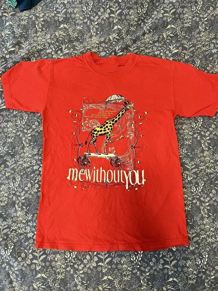 RARE! mewithoutYou band RED shirt Full size S-5XL Unisex HT146 Unisex T-Shirt XL
