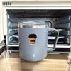 400ml Stainless Steel Vacuum-insulated Cold Insulated Coffee Cup with Handle High Aesthetic Value Vacuum Flasks for Daily With Coffee Sticker