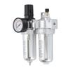  Filter Pressure Regulator 1/4 Inch Aluminum Alloy PC and Plastic Compressed  Filter