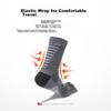 TFO DuPont Coolmax Outdoor Five-Toe Socks, Hiking Socks, Quick-Drying Functional Sports Socks 2202436, Men's Gray