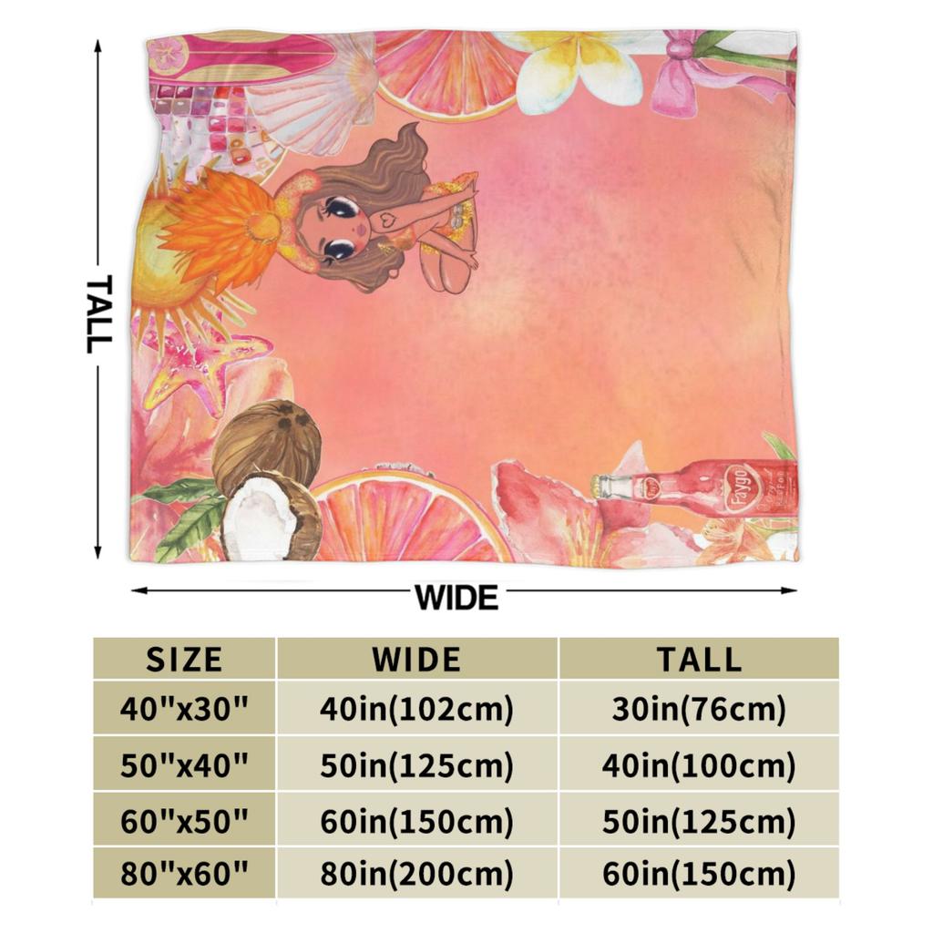 Karol G Tropicoqueta Blanket Warm Soft Street Trend Plush Bedding Throws For Child Couch Chair Sofa Bed Flannel Bedspread Bed