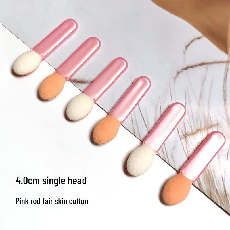 Single & Double Head Disposable Eyeshadow Stick with Latex Sponge for Blending and Nail Art