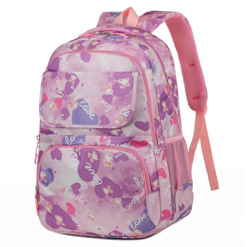 Schoolbag Student Anti Splashing Water Wear Resistant Fashionable Cute Backpack