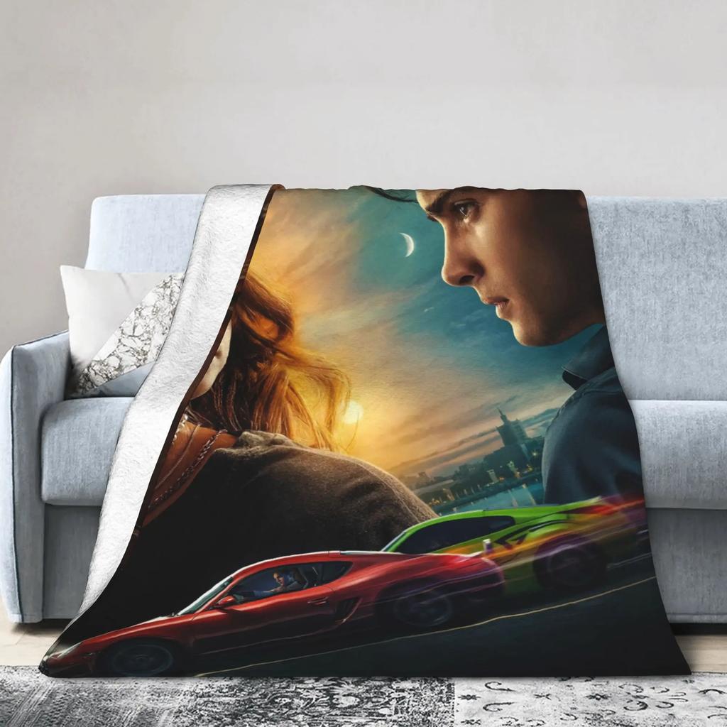 Hot Film Culpa Mia Blanket Warm Soft Funny Plush Throw Blanket for Students Outdoor Flannel Bedspread Bed Cover