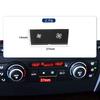 64119344143 For BMW 1 3 Series X1 X3 E90 E91 E87 Air Conditioner AC Temperature Control Button Keys Rotary Knob Replacement