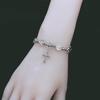 Vintage Cross Elastic Bracelet Retro Design Cross Bracelet Religious Wrist Jewelry Perfect Gift for Men and Women