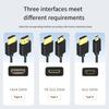 Thin Coiled Video Cable 8K60hz 7680x4320 Compatible 1080P Spring Designing Cord Enhances Flexibility Microed Video Line