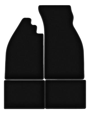 Μαύρα βελούδινα πατάκια BASIC για: Volkswagen Σκαθάρι 0 (1938-2003)