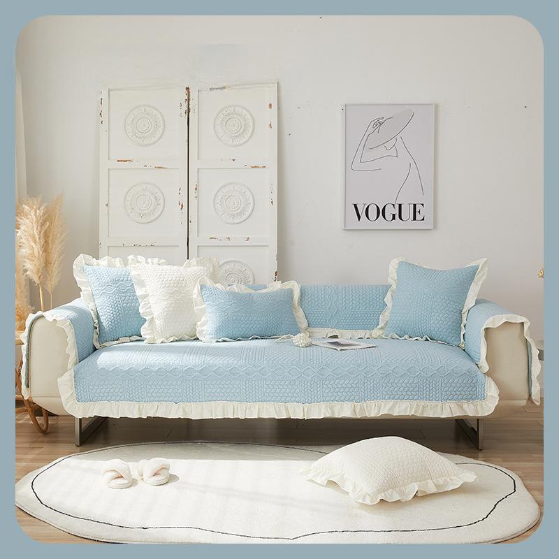 

Подушка для дивана, маленькая, свежая, подушка Four Seasons, универсальная, Ins Style, простая, современная, чехол для дивана, противоскользящая ткань 70*70cm