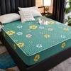 Waterproof Mattress Cover Cartoon Fitted Sheet Home Bedroom Bed Pad Protector Families with Pet Children (without Pillow Case)