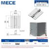 Thickened Stainless Steel Small Hinge for Folding Cabinet, Window, or Wooden Box with Lotus Leaf Design.