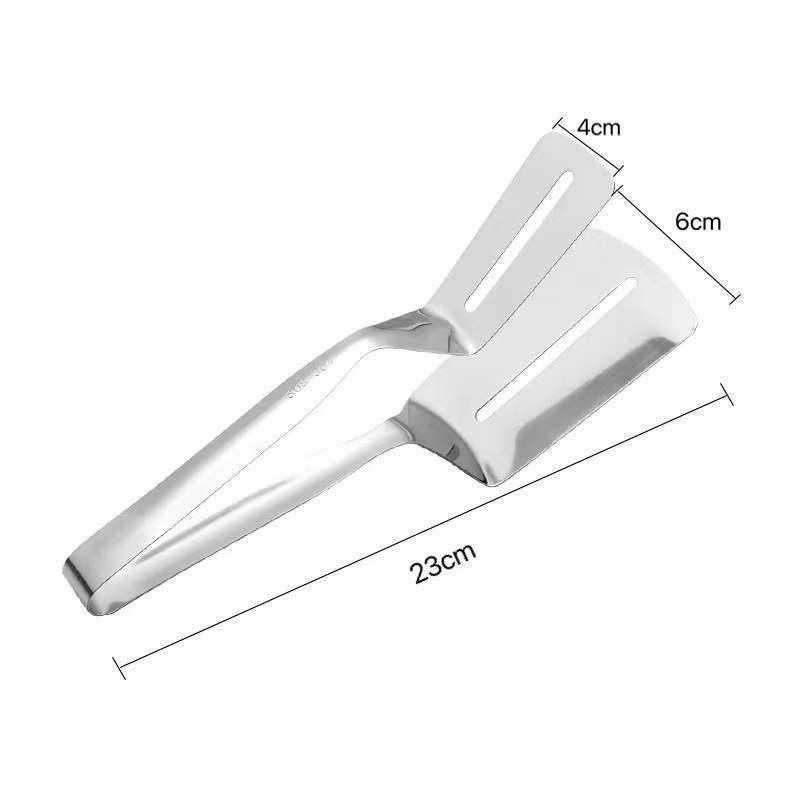 

Multifunctional Stainless Steel Kitchen Flipper: Pancakes, Fish, Steak, Pizza