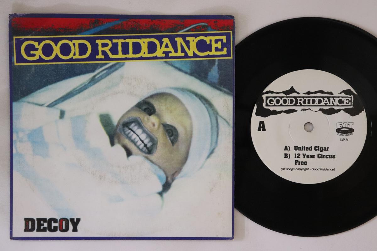 

7inch Record GOOD RIDDANCE - Decoy FAT524 Fat Wreck Chord 1995 US Rock Used