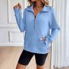 Women Tops Long Sleeve R-Neck Shirts Fall Fashion  Casual Business Tunic Blouses