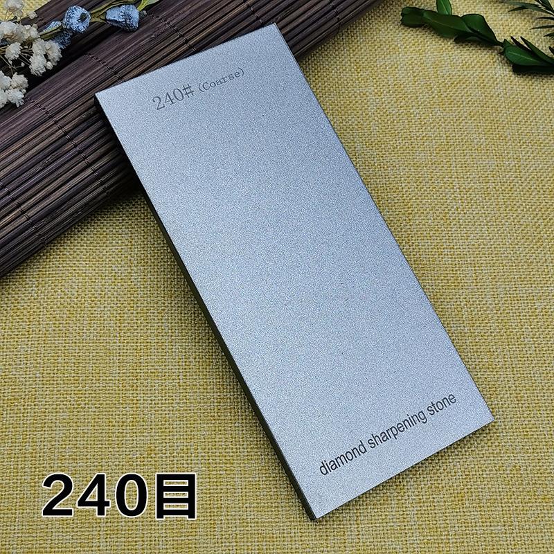 Diamond Sharpening Stone Knife Sharpener Hard Base Non-slip Grit 240-3000# Diamond Tools Fine Grinding Whetstone 170*75mm