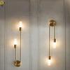 1 ks Severská luxusní nástěnná lampa Obývací pokoj Moderní minimalistická LED Černá Zlatá Kreativní Stěna za TV Chodba Ložnice Lampa u postele