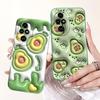 For Honor 200 Pro Case ELP-AN00 Phone Cover Popular Flower Avocado Soft Silicone Matte Fundas For Honor 200Pro Protective Bumper