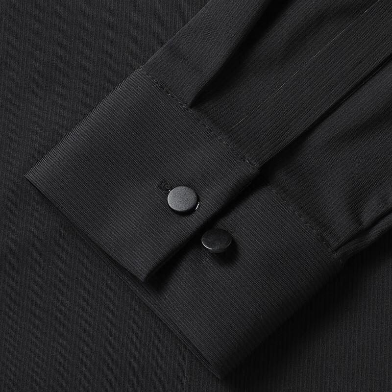 Men's Plus Size Wrinkle-Resistant Long Sleeve Shirt