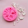 Silicone World DIY Angel Baby Wings Silicone Fondant Mold Flip Sugar Cake Molds Baking Decorating Tools Chocolate Gypsum Mold