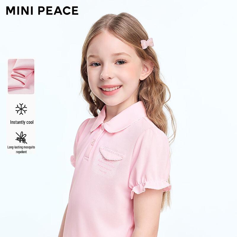 MiniPeace Girls  Polo T-Shirt 165