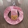 Ear Holes Dog Sun Hat Denim Pet Sun Protection Hat Dog Sunglasses Baseball Cap  Outdoor Sports