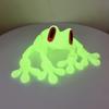 3D Printed Magnetic Frog Toy Movable Joints Frog Fridge Magnet Articulated Poseable Frog Model
