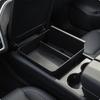 Console Organizer with Divider Tailored Center Tray Molded Armrest Storage Box for Vehicle
