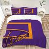 3pcs bedding set Basketball Hoop Includes 1 Comforter + 2 Pillowcases, Without Pillow Inserts, Soft Comfortable, Lightweight Breathable, Pri