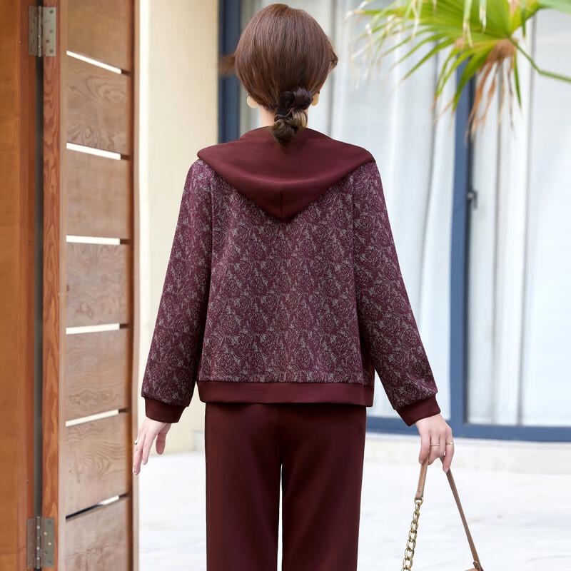 Women's Loose Fit Autumn Casual Sportswear Two-Piece Set