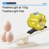 Cyberpunk Style Headlamp Wave Hand Sensing Technology Multi Light Source Modes 2400mAh Rechargeable Battery Caving Night Riding