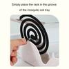 Snail Shape Incense Holder Fireproof Mosquito Coil Burner Household Mosquito Coil Holder for Table Decorations Gifts