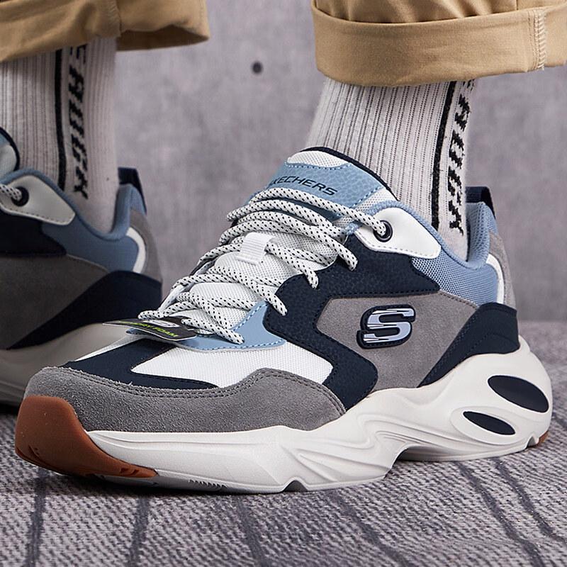 Мужские повседневные кроссовки Skechers DLITES Panda 237236-NVGY 7