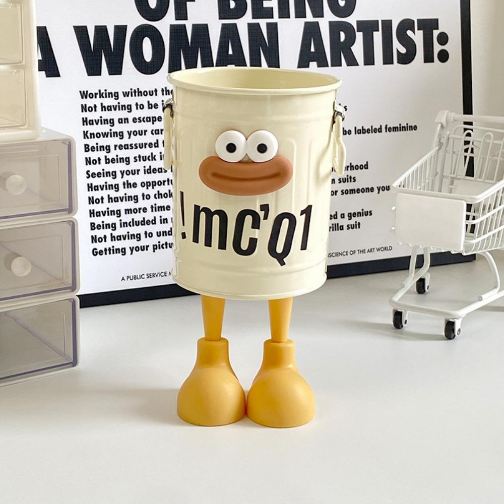 Simple Desktop Pen Holder Funny Pen Holderc Moistureproof Large Capacity Students Desktop Practical Creative Big Mouth Ornament