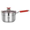 Stainless Steel Non-Stick Milk & Baby Food Pot, Food Grade, Thickened for Steaming, Cooking, Noodles, & Soup.