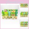 Plant Series Fun Cactus Angel Figurines Blind Box Toys For Creative Cake And Party Decor