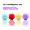 4Pcs/Set Magnetic Sensory Ball Fidget Toy Stress Relief Textured Ball Quiet Home Office Work Decompression Gadgets Stocking Suffers