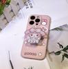 Sanrio TK Stand Airbag KT Phone Case – Pink for Apple 15.