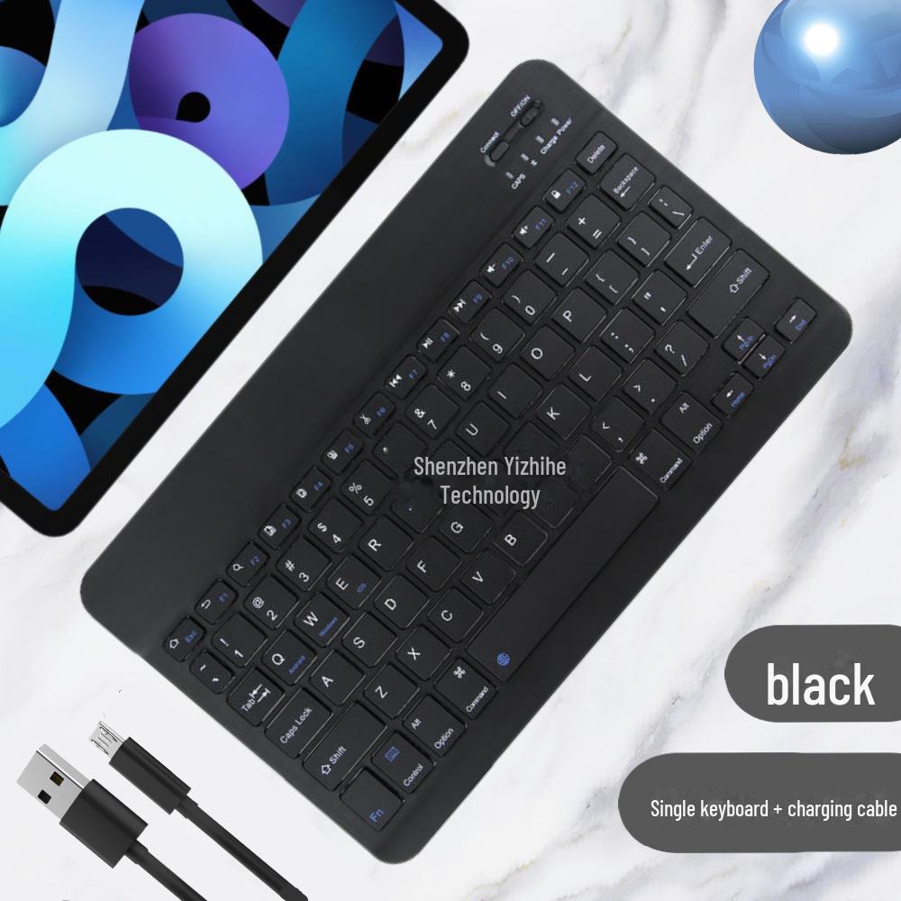 10-Inch Wireless Bluetooth Keyboard & Mouse Set for iPad, Mobile Phone, and Tablet