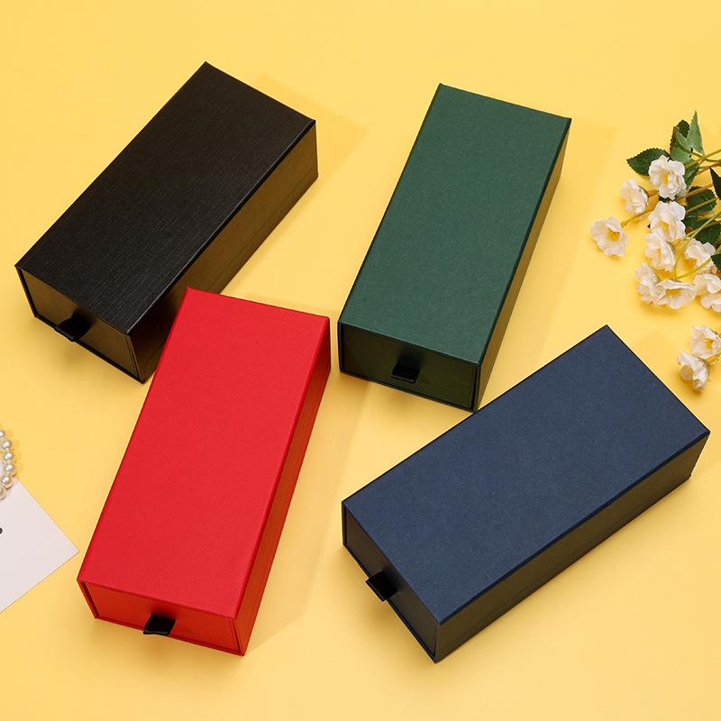 5/10 pcs Drawer Gift Boxes For Wedding Birthday Christmas Party Necklace Watch Jewelry Gifts Packaging Box Custom Logo Paper Box