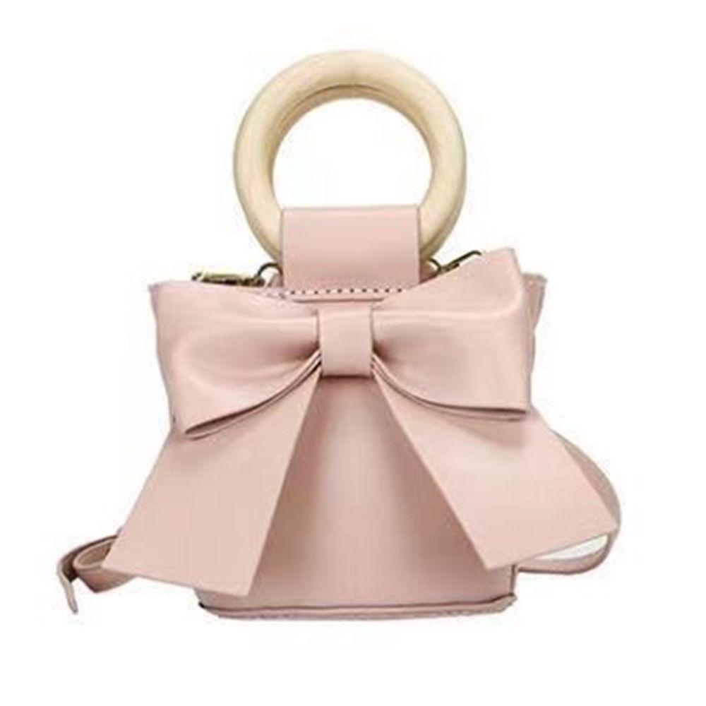 

Набор для изготовления кожаной сумки-тоут ручной работы DIY из ПУ кожи, вязаный крючком кошелек, плетеный набор для девочки розовый