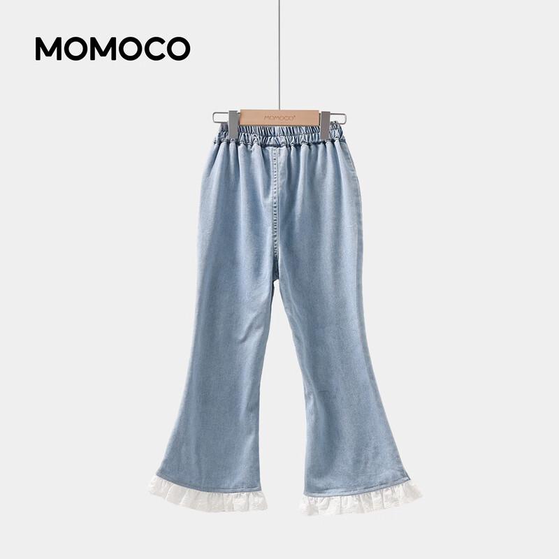 MOMOCO Girls' Sweet Summer Denim Cropped Jeans