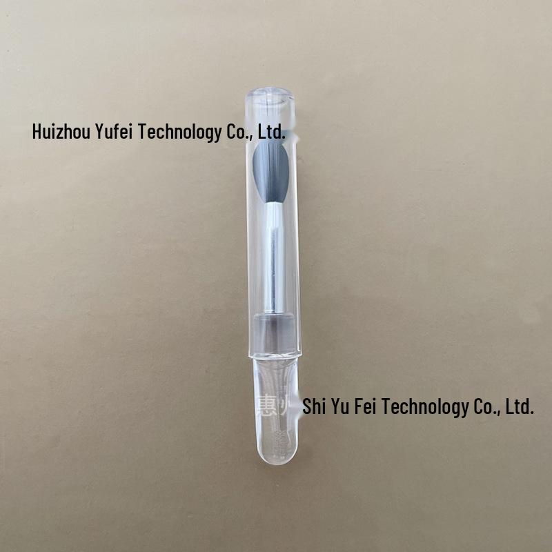 Patent Authorized Dustproof Portable Silicone Lip Brush with Lid
