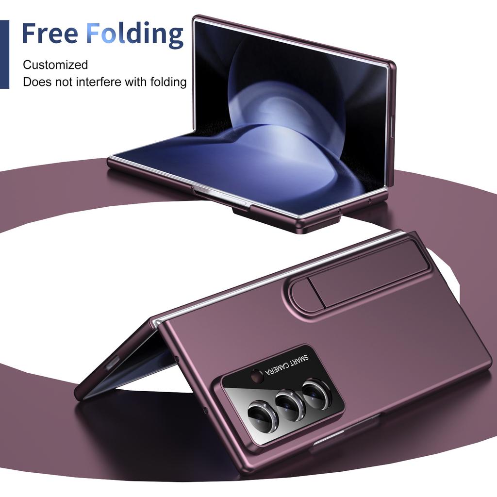 Suitable for Samsung ZFold8Ultra Folding Phone Case, Full Cover with Integrated Screen Protector, Fold7 Stand, Anti-drop Case