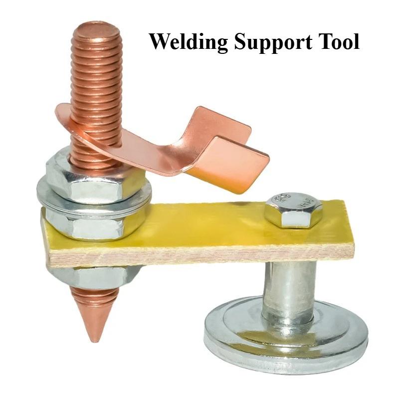 

Metalworking Magnet Head Magnetic Ground Clamp Metal Plate Welding Support Tool Accessories