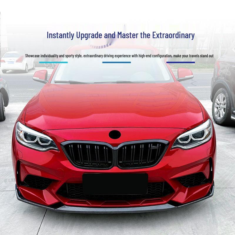 BMW Series Front Splitter Lip Kit - Cross-Border Modification Spoiler