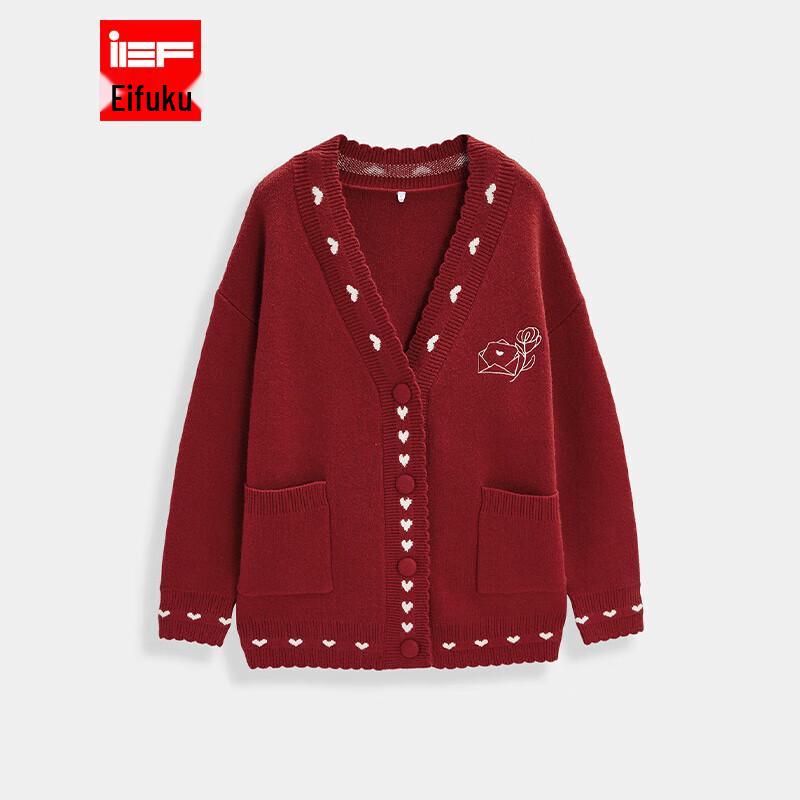 

IEF Women s Knitted Cardigan One Size