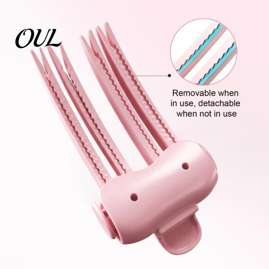 Root Volumizing Accessory Heated Lift Clip, 2 Temperature Adjustable Fine Flat Hair Volume Enhancer Styling Comb, Electric Clip for Men Women Wireless